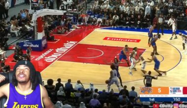 THESE GUARDS ARE TUFF!! Knicks vs 76ers NBA Preseason (reaction)