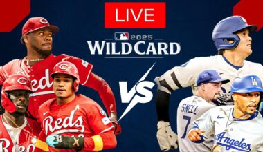 🔴 LIVE | Los Angeles Dodgers vs Cincinnati Reds | MLB Wild Card Game 2025 October 1, 2025