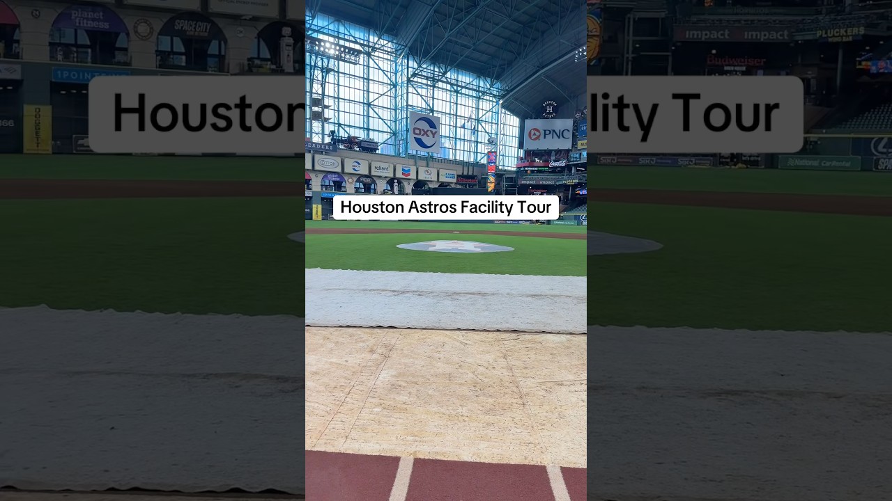 Houston Astros Facility Tour 🔥 #mlb