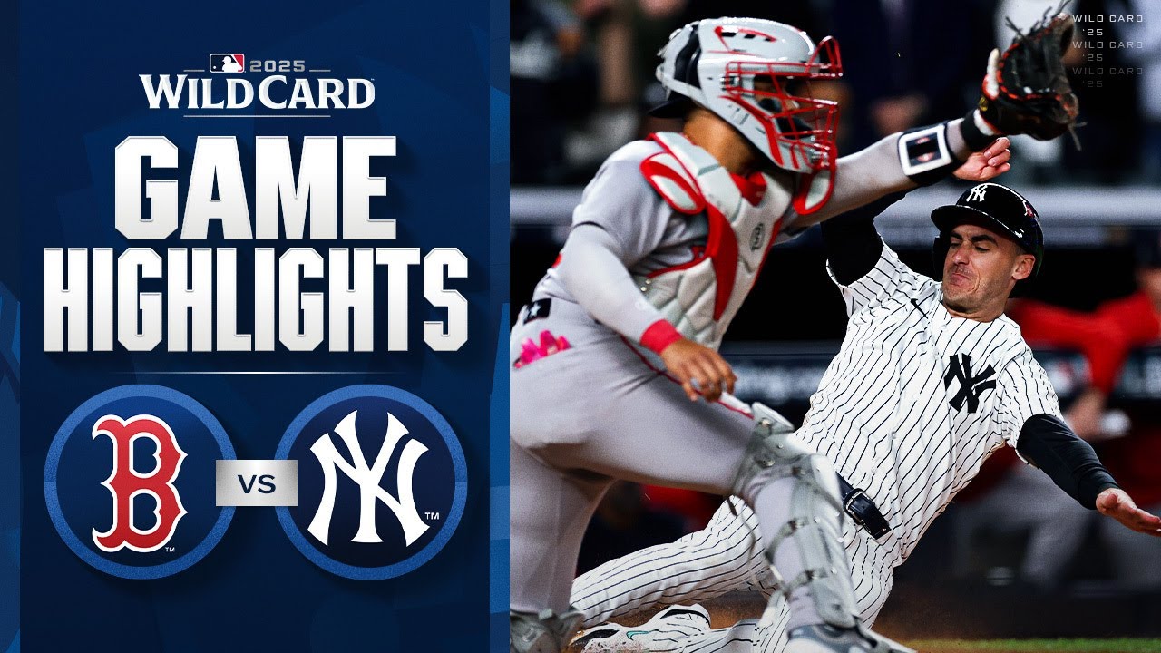 Red Sox vs. Yankees AL Wild Card Game 3 Highlights (10/2/25) | MLB Highlights