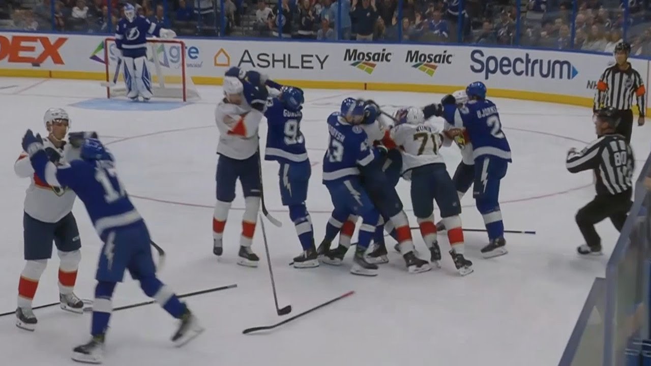 🔥Tempers Flare🔥 Panthers @ Lightning 1️⃣8️⃣6️⃣ PIM