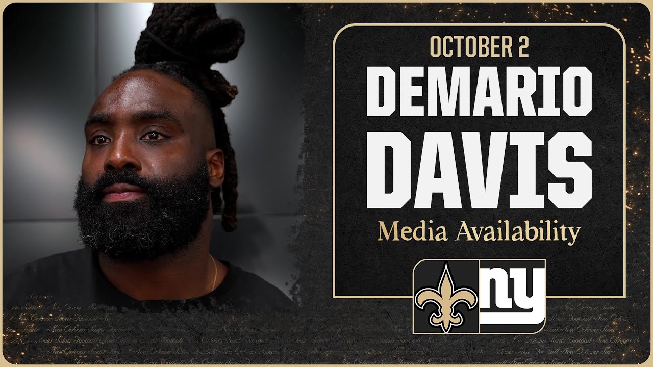 Demario Davis on Jaxson Dart, defensive performance | New Orleans Saints
