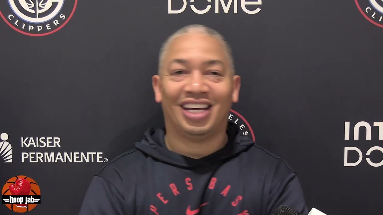 "I Can't Remember" Ty Lue On What The Clippers Starting Lineup Will Be. HoopJab NBA