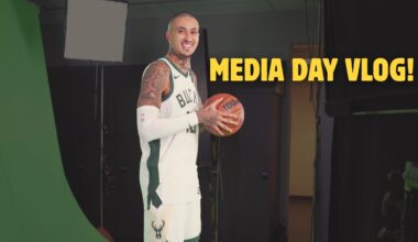 My First Media Day With The Bucks!