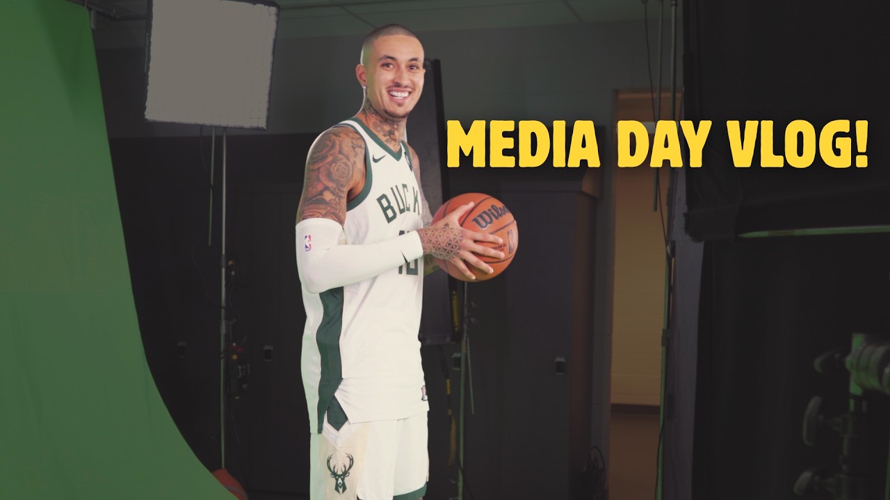 My First Media Day With The Bucks!