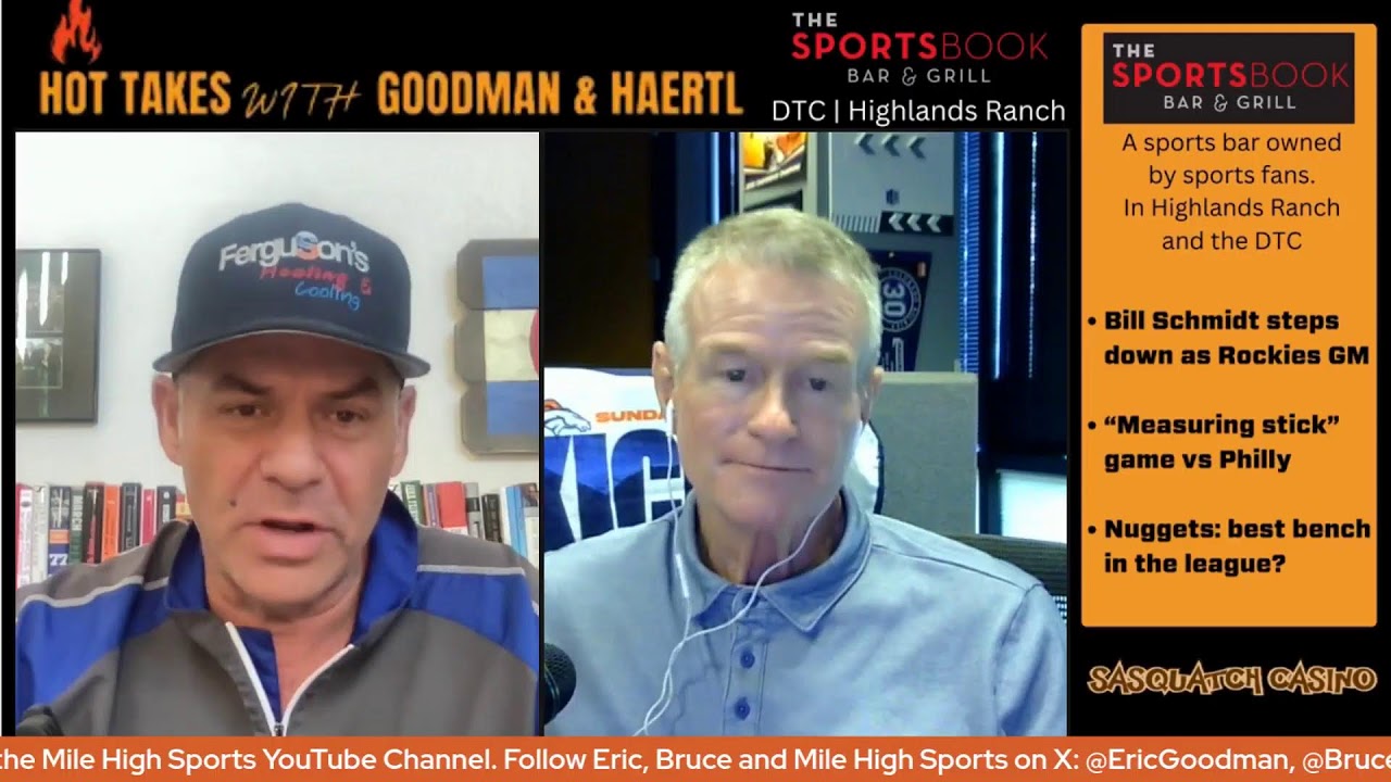 Rockies front office changes, DEN-PHI a measuring stick game | Hot Takes with Goodman and Haertl