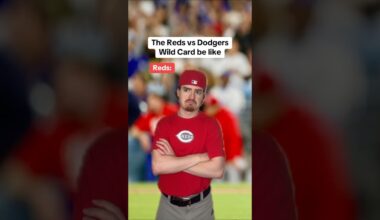Reds vs Dodgers Wild Card be like😂⚾️