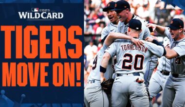 The Tigers are heading to the ALDS for a second straight season! 🐅
