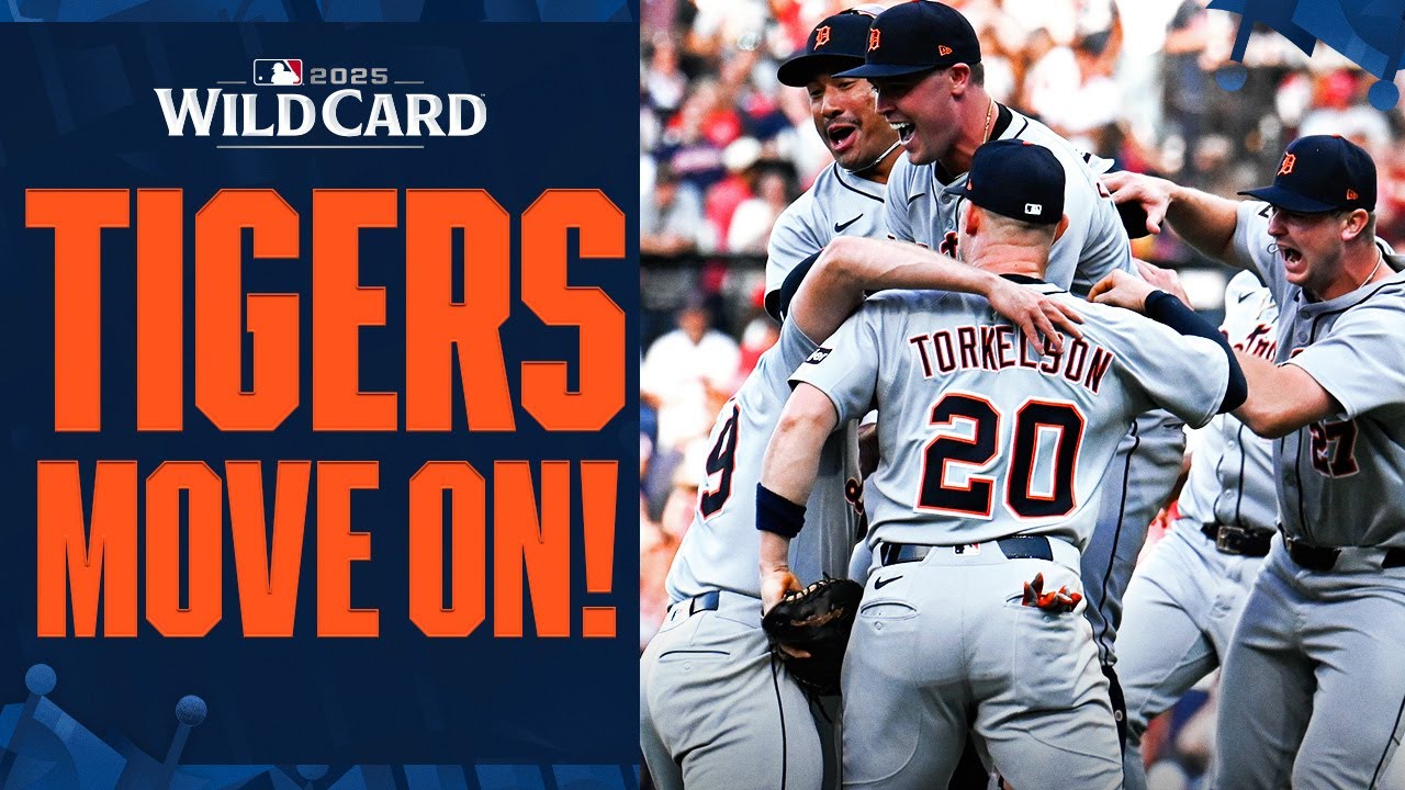 The Tigers are heading to the ALDS for a second straight season! 🐅