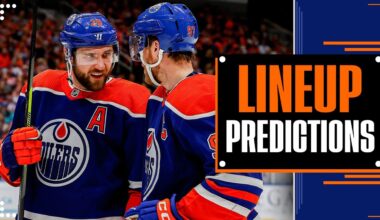Updated Edmonton Oilers Opening Night Lineup Predictions