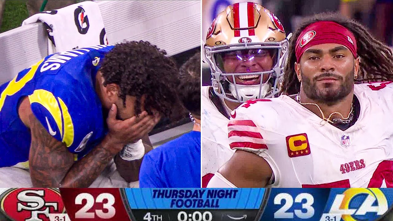 YOU WON'T BELIEVE HOW THIS GAME ENDS: Los Angeles Rams vs San Francisco 49ers TNF