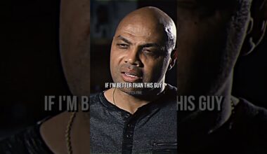 When Charles Barkley Realized Michael Jordan Was Better 😳🐐 #shorts #nba