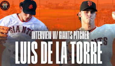 Interview with SF Giants Prospect Luis De La Torre!