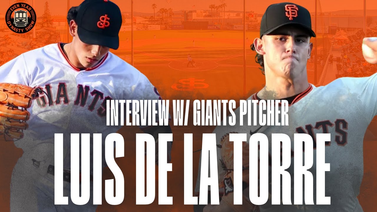 Interview with SF Giants Prospect Luis De La Torre!