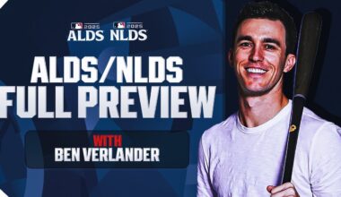 FULL ALDS/NLDS Preview and Analysis with Ben Verlander! (Going through all 4 series!)