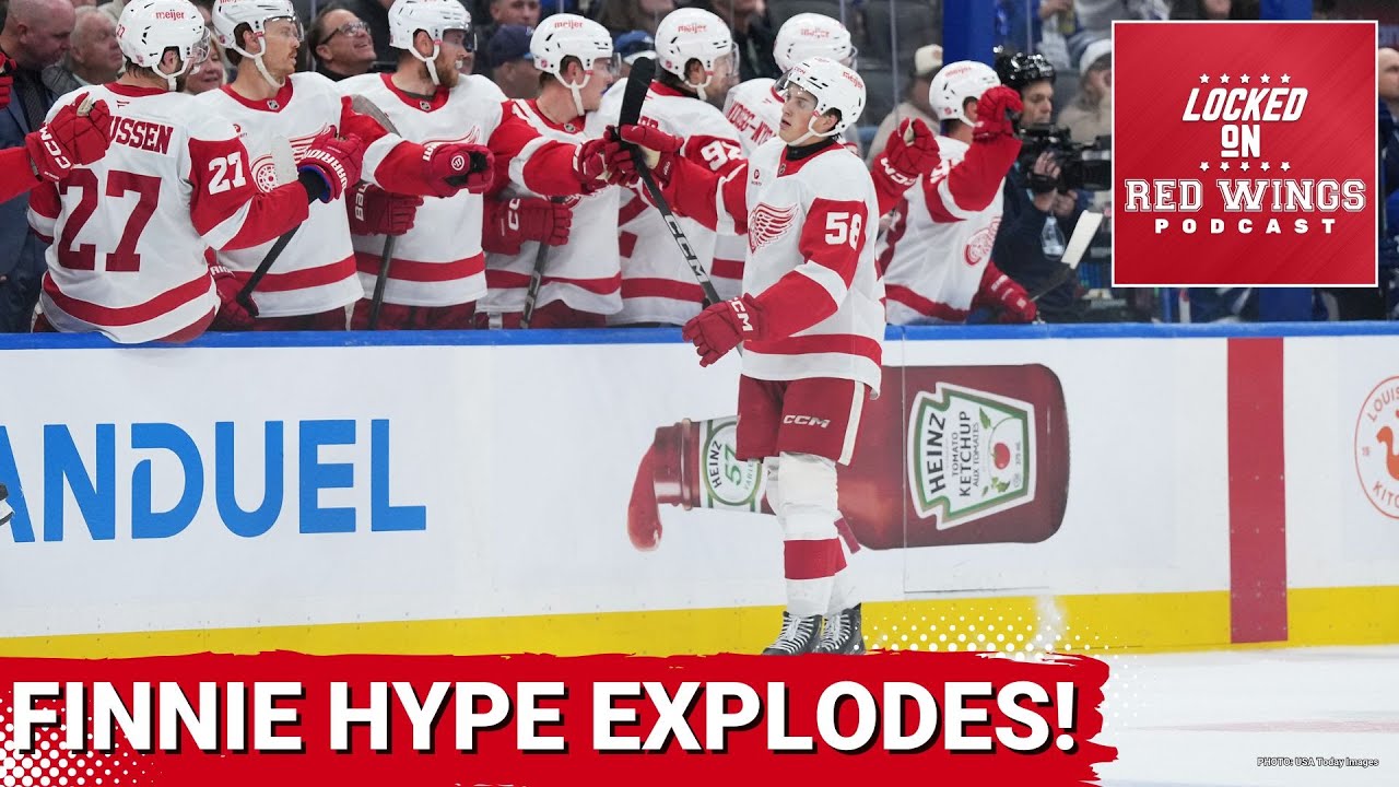 Emmitt Finnie hype explodes in Detroit Red Wings dominating preseason win over the Maple Leafs