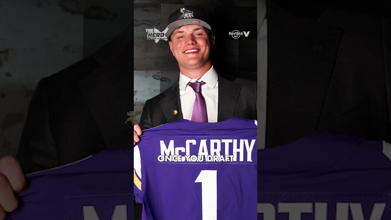 Should the #minnesotavikings regret picking #jjmccarthy over #samdarnold?  | THE HERD #nfl