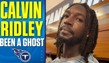 Titans WR Calvin Ridley is NOT HAPPY with himself and the start he has had to the 2025 season