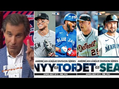 FIRST TAKE | Mad Dog BOLD PREDICTIONS 2025 ALDS: Blue Jays vs Yankees; Mariners vs Tigers – Who win?