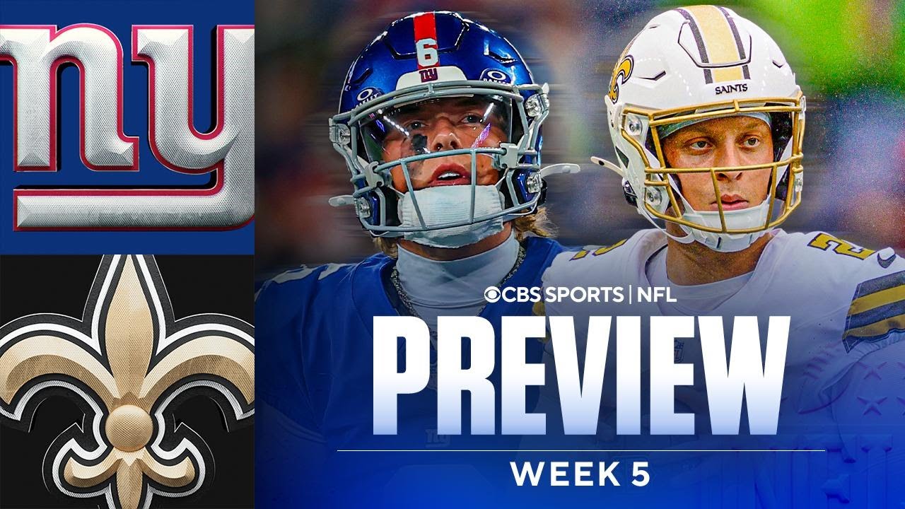 Giants vs Saints Game Preview: Predictions and Best Bets | NFL Week 5