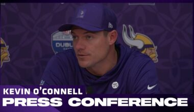 Kevin O'Connell: We Have To Improve and Continue To Grow As A Team | Vikings vs. Steelers