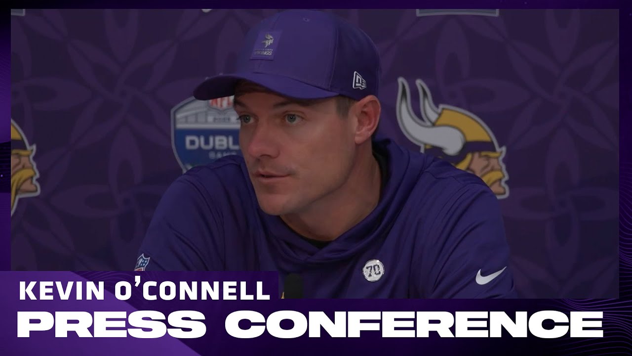 Kevin O'Connell: We Have To Improve and Continue To Grow As A Team | Vikings vs. Steelers