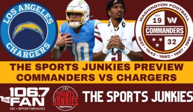 Commanders vs Chargers Preview | Sports Junkies