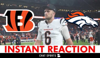 Bengals INSTANT Reaction & News After 28-3 Loss To Broncos: Zac Taylor On The HOT SEAT
