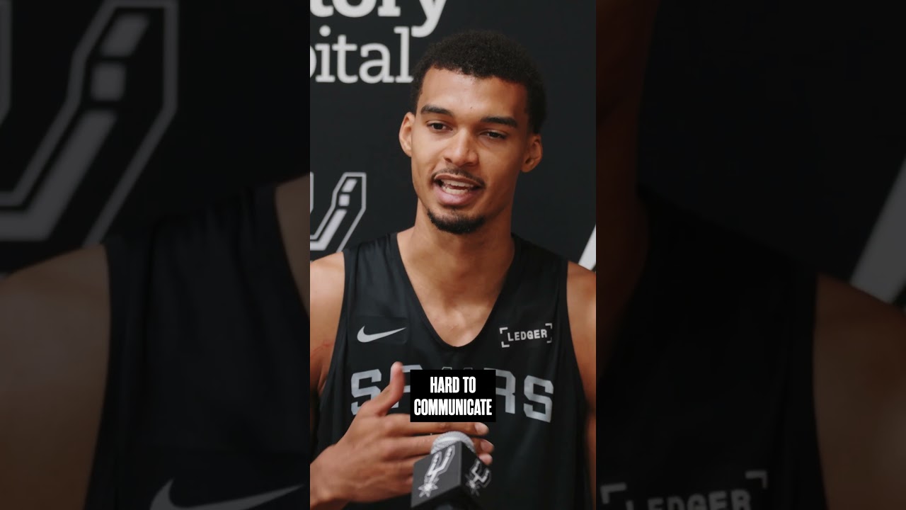 words from Wemby 💪 #Spurs #victorwembanyama #NBA