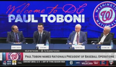 Paul Toboni named Washington Nationals President of Baseball Operations - Press Conference