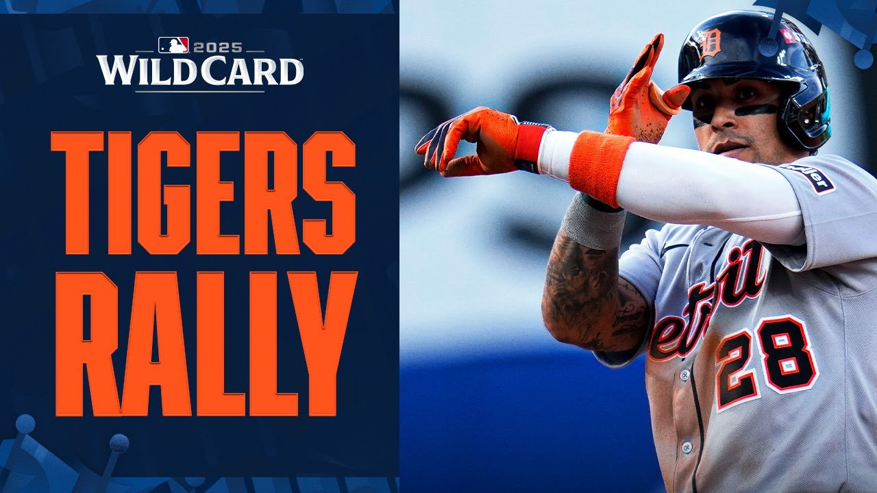 HUGE SEVENTH INNING: The Tigers score 4 runs in a decisive Game 3 of the AL Wild Card Series! 😤