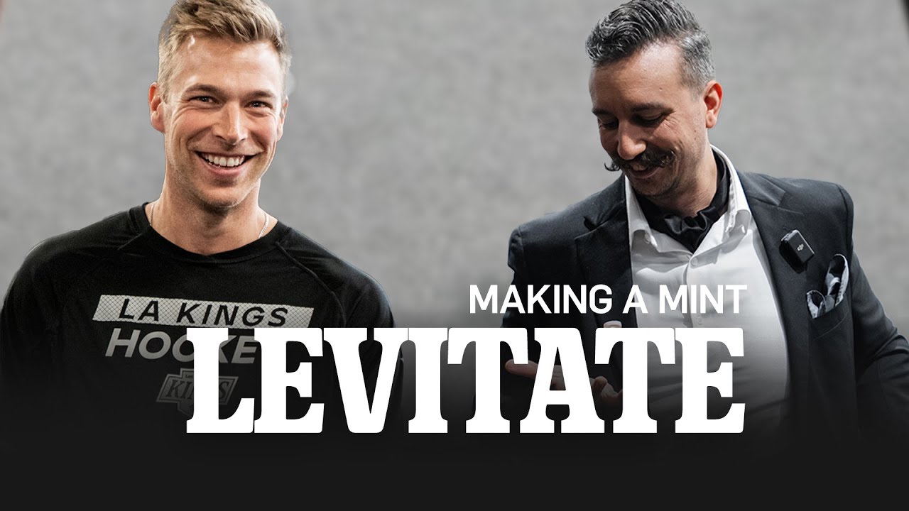 Magician SHOCKS NHL Hockey Players with Insane Trick 🪄 | LA Kings