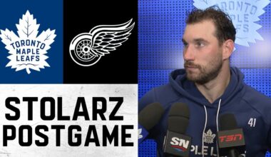 Anthony Stolarz | Post Game vs Detroit Red Wings | October 2, 2025