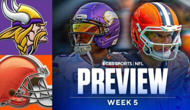 Vikings vs Browns Game Preview: Dillon Gabriel Gets the Start at QB | NFL Week 5