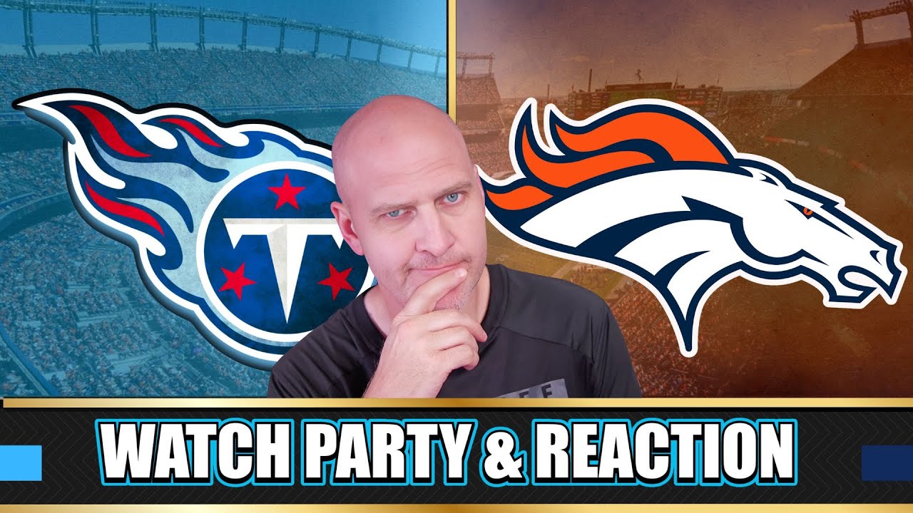 Tennessee Titans vs Denver Broncos Live Streaming Watch Party | NFL Football 2025  🏈