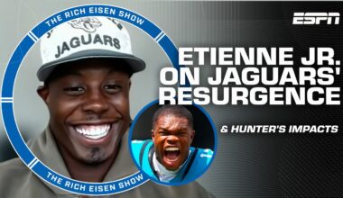 Travis Etienne Jr. applauds Liam Coen's offense, Travis Hunter's 2-way role | The Rich Eisen Show