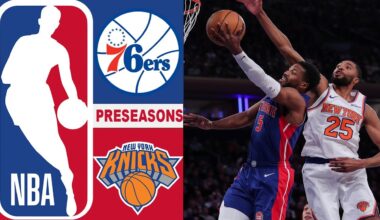 Philadelphia 76ers vs New York Knicks | FULL Game Highlights | NBA Abu Dhabi Game, Preseason