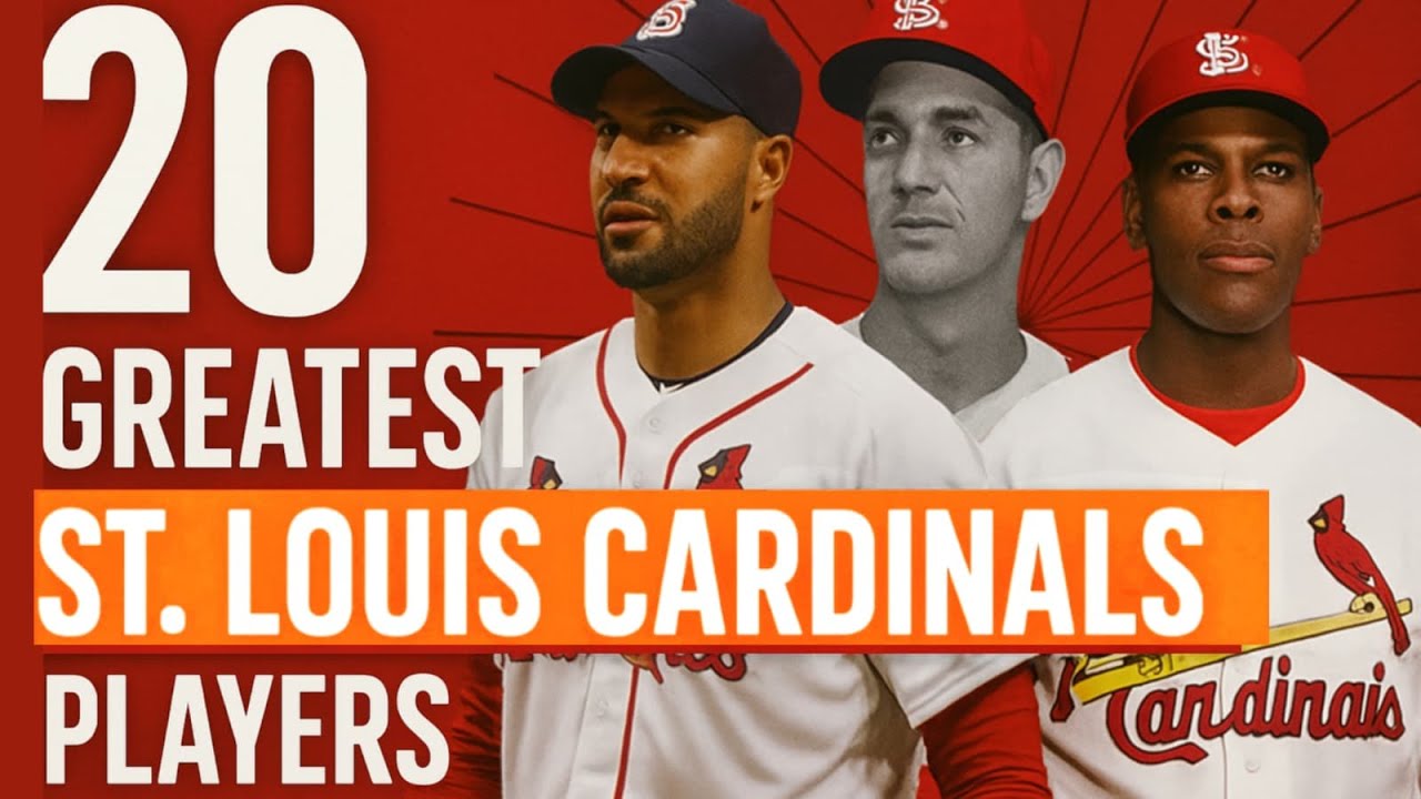 20 GREATEST St. Louis Cardinals Players of All Time