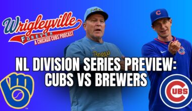 Chicago Cubs and Milwaukee Brewers NL Division Series Preview | Wrigleyville Forever Podcast
