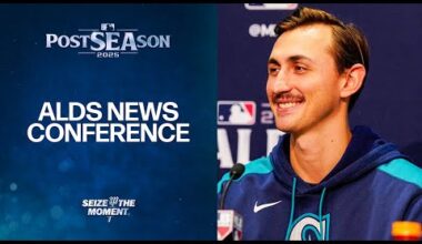 Mariners ALDS Workout Day News Conference