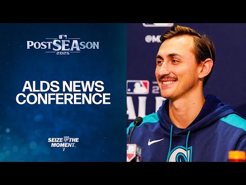 Mariners ALDS Workout Day News Conference
