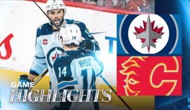 Calgary Flames vs. Winnipeg Jets - Game Highlights