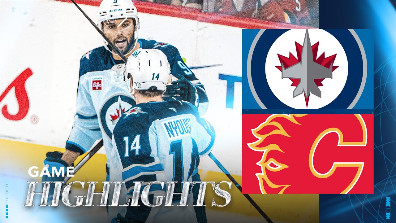 Calgary Flames vs. Winnipeg Jets - Game Highlights
