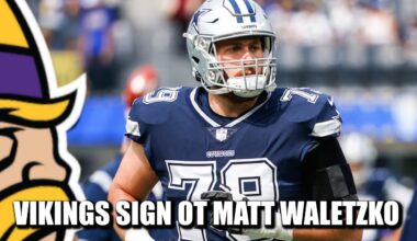 Vikings Sign OT Matt Waletzko to the Practice Squad