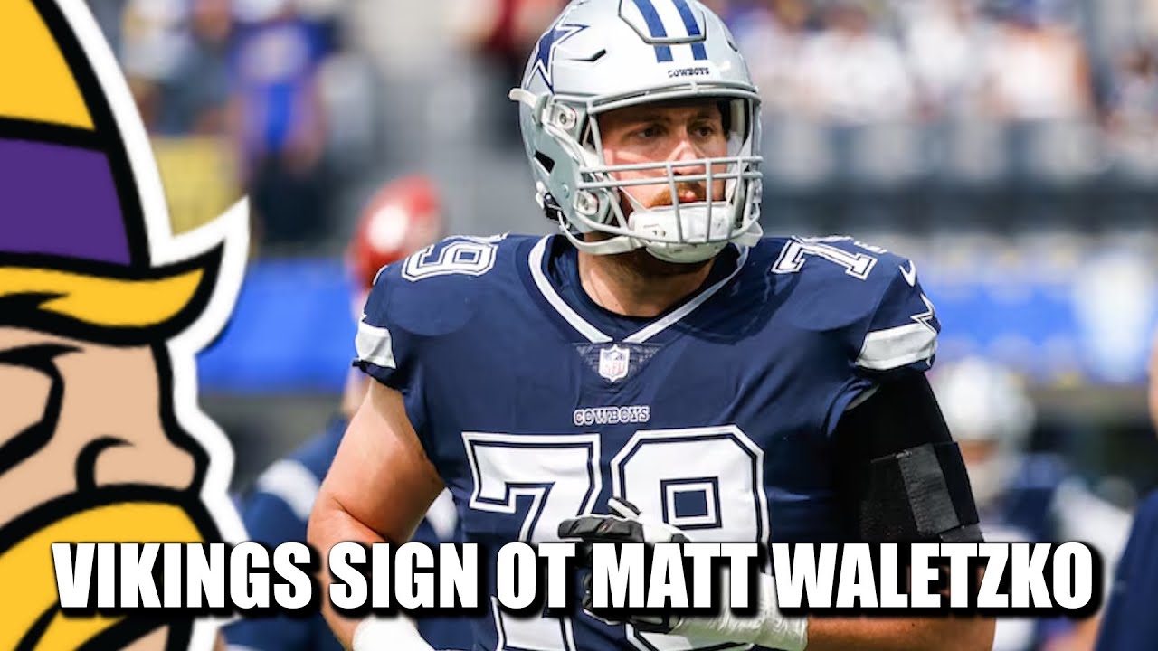Vikings Sign OT Matt Waletzko to the Practice Squad