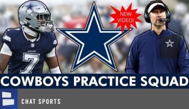 UPDATED 2025 Cowboys Practice Squad: Breaking Down All 17 Players | Dallas Cowboys News