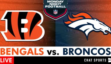 Bengals vs. Broncos Live Streaming Scoreboard, Play-By-Play & Highlights | NFL Week 4 MNF On ABC