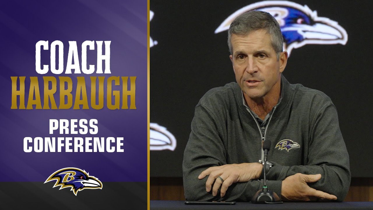 John Harbaugh on Injury Updates | Baltimore Ravens