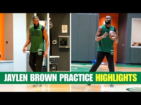 Jaylen Brown Celtics Training Camp Practice Highlights