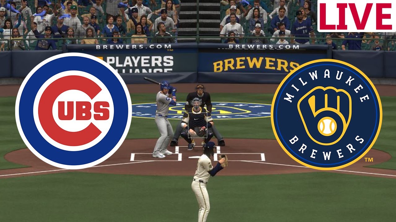 🔴LIVE 🔴 Chicago Cubs VS Milwaukee Brewers/ Mlb Division Series/October 03 /MLB THE SHOW 25